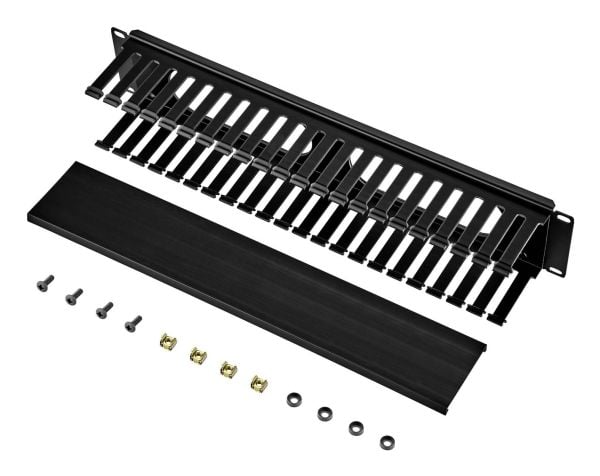 Renkforce RF-3429152, Kaapeliohjain, SPCC, musta, 1 kpl