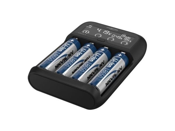 Ansmann Lithium 4, Lithium, Lithium-Ion (Li-Ion), Nikkel-kadmium (NiCd), AA, AAA, C