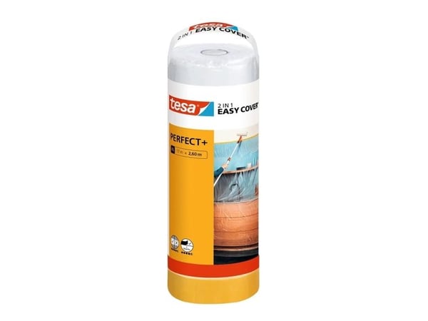 TESA 56538-00000-01, oransje, belegg, maskering, papir, 32 N/cm, 50 m, 50 mm