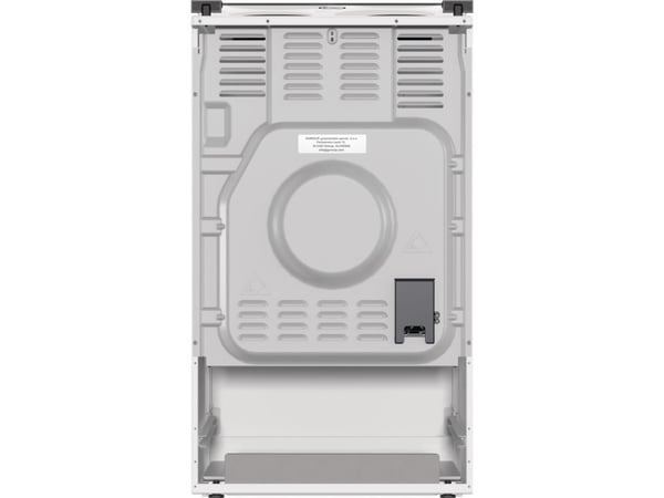 Gorenje GE5A21WH, Frittstående komfyr, Hvit, Rotasjon, Hvit, Front / Top front, Innebygde kokeplater