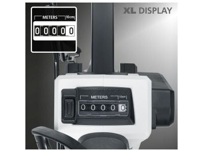 Laserliner RollPilot X12, Målehjul, m, Sort, Hvit, Digitalt, 9999,9 m, 0,1%