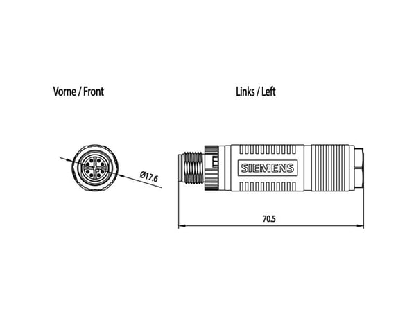 Siemens 6GK19010DB506AA0 1 stk