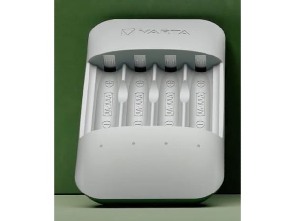 Varta Eco Charger Pro, nikkelmetallhydrid (NiMH), kortslutning, AA, AAA Varta Eco Charger Pro, nikkelmetallhydrid (NiMH), kortslutning, AA, AAA