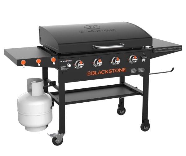 Blackstone 2151EU, 4 zone(s), Utendørs, Butan/propan, Frittstående, Sort, Rotasjon