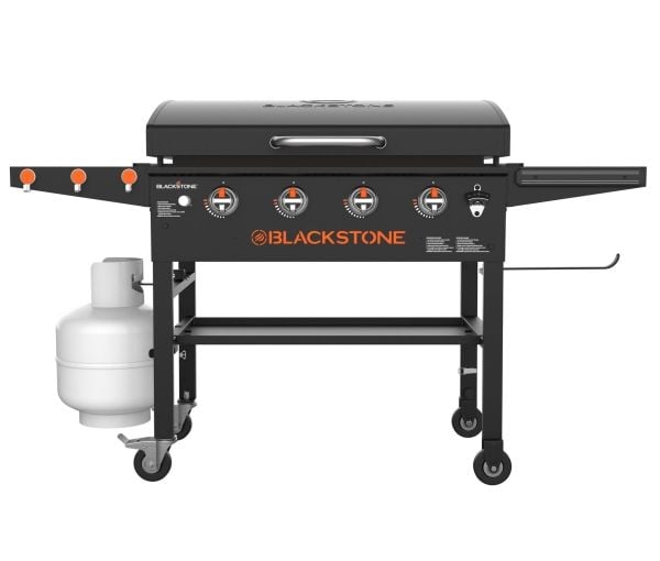 Blackstone 2151EU, 4 zone(s), Utendørs, Butan/propan, Frittstående, Sort, Rotasjon