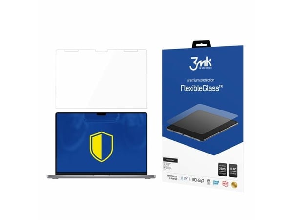 3MK Protection 3MK FlexibleGlass til MacBook Pro 16 M1/M2 opp til 17" (hybridglass)