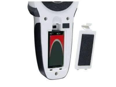 Laserliner MultiFinder Plus, Jernholdig metall, Live kabel, Ikke-jernholdig metall, Tre, Sort, Hvit, 10 cm, 4 cm, 4 cm, Alkalinsk