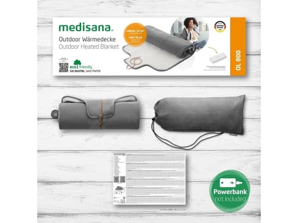 Medisana OL 800, 450 mm, 1350 mm, 600 g, Bomull