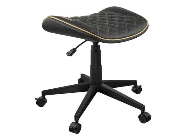 COUGAR CGR-CRO-GLB, Universal gaming-stol, 120 kg, Polstret Sete, Universell, Svart, Svart, Gull