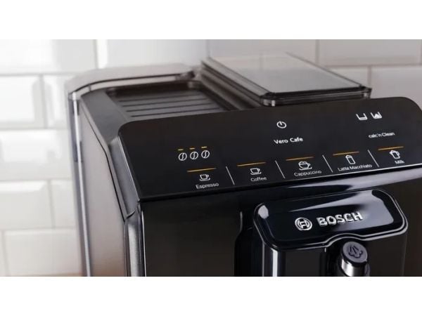 Bosch Serie 2 TIE20109, Espressomaskin, 1,4 l, Kaffe bønner, Innebygd kaffekvern, 1300 W, Sort