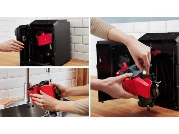 Bosch Serie 2 TIE20109, Espressomaskin, 1,4 l, Kaffe bønner, Innebygd kaffekvern, 1300 W, Sort