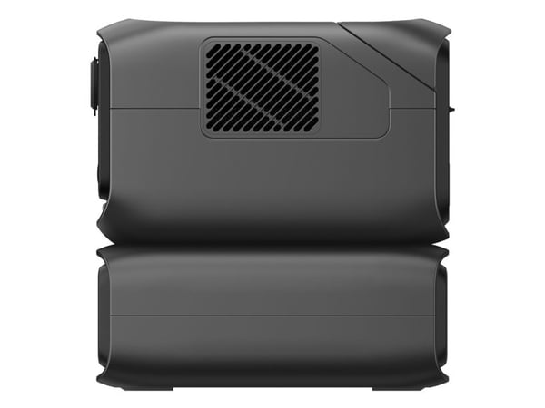 EcoFlow RIVER 3 MAX - Bærbar strømstasjon - AC 200 - 240 V - 760 watt - litium-jernfosfat - 89600 mAh - 572 Wh - Wi-Fi, Bluetooth - utgangskontakte...