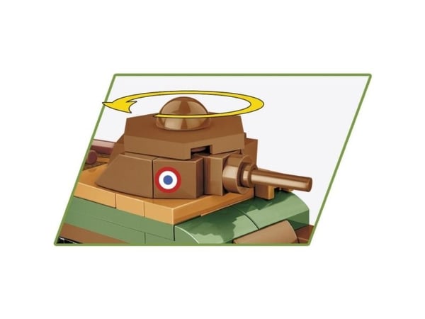 COBI Somua S-35, Byggesett, 6 år, 99 stykker