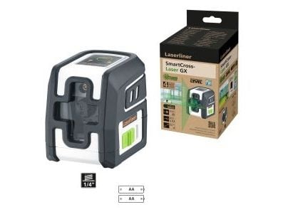 Laserliner SmartCross-Laser GX Ristiviivalaser Kantama (max.): 40 m