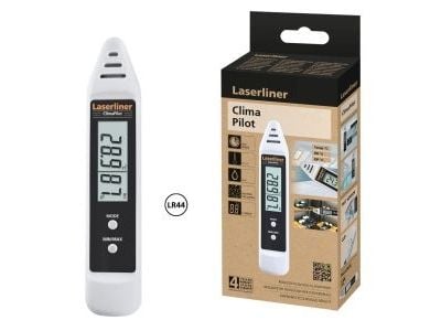 Laserliner ClimaPilot, Digitaalinen, Suorakulmainen, LR44, 1,5 V