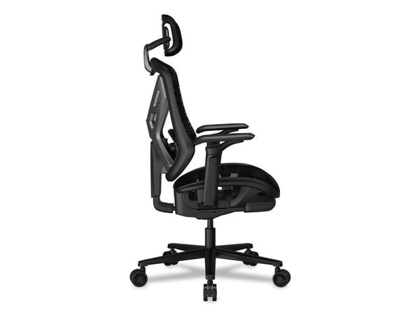 COUGAR Gaming CGR-SPD-GRB, Yleismallinen pelituoli, 120kg, Racing, Universal, Musta, musta, musta