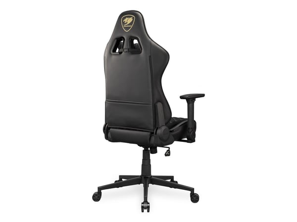 COUGAR CGR-A2F-GLB, Universal gaming-stol, 120 kg, Polstret sete, Polstret ryggstøtte, Universell, Svart
