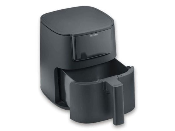 Severin FR 2461, Varmluftsfrityr, 4 l, 60 °C, 200 °C, Single/enkelt, Svart
