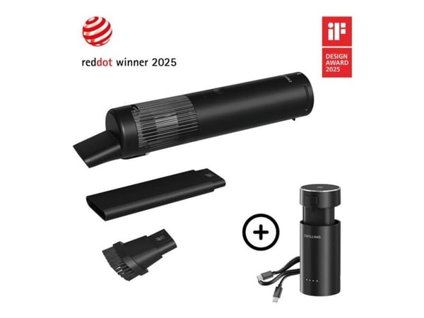 ZWILLING XTEND Startkit: sladdlös dammsugare + batteri svart