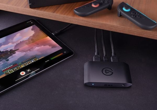 Elgato Game Capture 4K S, Sort, USB 3.2 Gen 1 (3.1 Gen 1), 4K Ultra HD, 3840 x 2160 piksler, High Dynamic Range 10 (HDR10), 1,5 m