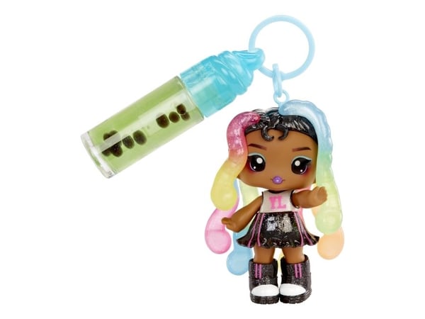 MGA Entertainment Yummiland Lip Gloss Doll Sour Sweeties - Sasha Sourworms, Minidukke, Jente, 4 år, Gutt/Jente, Flerfarget