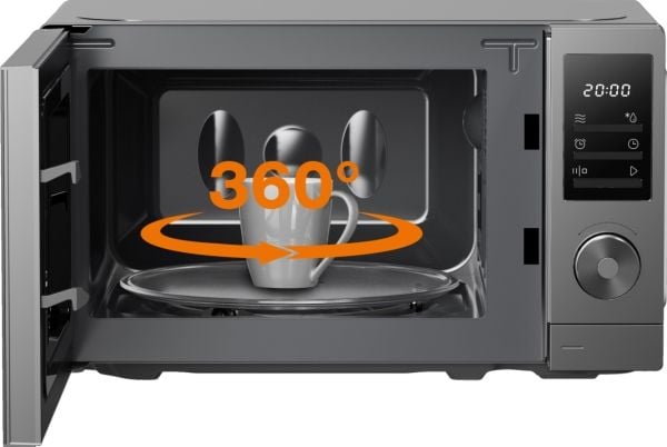 Gorenje MO20A3T4, Benkeplate, Solo mikrobølge ovn, 20 l, 700 W, Innebygd skjerm, LED