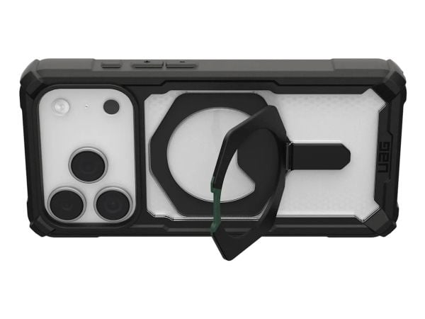 Urban Armor Gear 11452711404G, Etui, Apple, iPhone 17 Pro, 16 cm (6.3"), Svart, Gjennomsiktig