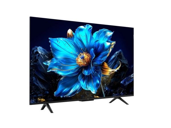 TCL 43T69C - 43" Diagonalklasse (42.5" synlig) LED-bakgrunnsbelyst LCD TV - QLED - Smart TV - Google TV - 4K UHD (2160p) 3840 x 2160 - HDR - børste...