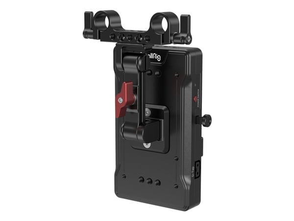 SmallRig 3204B, batteriplate, svart, aluminium, 1/4-20", Kina, universal