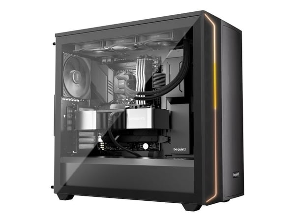 be quiet! PURE LOOP 3, All-in-one-nesteenjäähdytin, 12 cm, 101,2 m³/h, musta