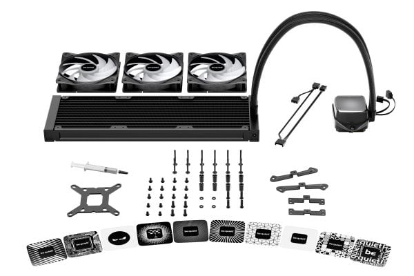 be quiet! Pure Loop 3 LX - Væskekjølesystem for prosessor - Radiatorstørrelse: 360 mm - (for: LGA1851, LGA1700, LGA1200, LGA1151, LGA1150, LGA1155,...