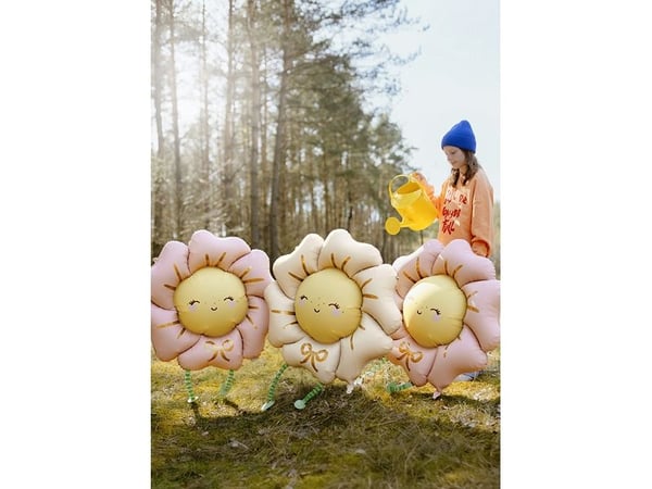 Ilmapallo fol.Blossom 104x104 vaaleanpunainen 85312