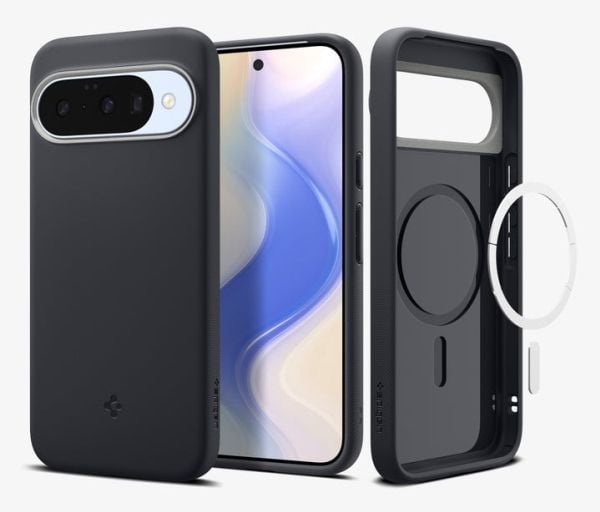 Mobilskal Spigen Nano Pop Mag MagSafe för Google Pixel 10 / 10 Pro Black Sesame