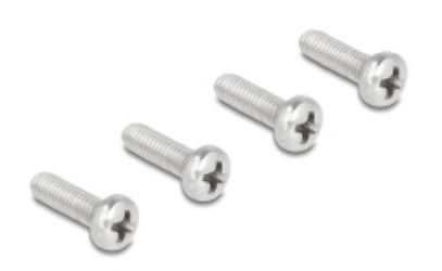 Delock nettverksforlengelseskabel S/FTP RJ45 hunn til RJ45 hunn Cat.6A flat versjon 0,5 m svart