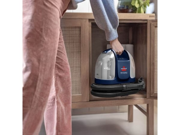 Bissell SpotClean Mini Cordless, Kannettava, Car interrior, Matto, Portaat, Verhoilu, 0,5 L, 0,43 L, 68 dB, musta, Sininen