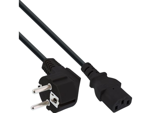 InLine 80 B-Pack verkkokaapelin suojakosketin, jossa IEC-testi C13 0 - virta/virransyöttö (B-16647F)