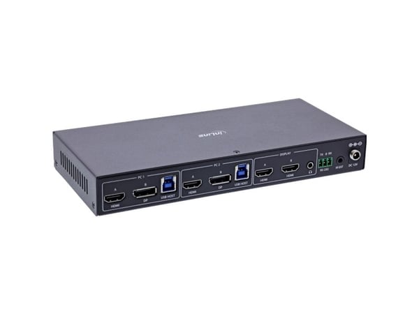 InLine 57885G, 3840 x 2160 pikseliä, 4K Ultra HD, Telineasennus, 12 W, Musta