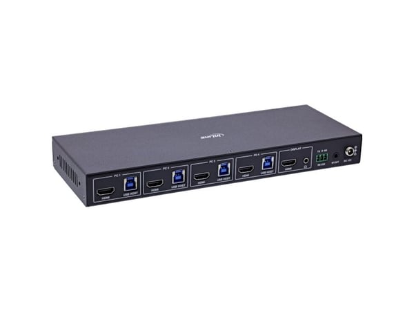 InLine 57885D, 7680 x 4320 piksler, 8K Ultra HD, Rack-montering, 12 W, Svart