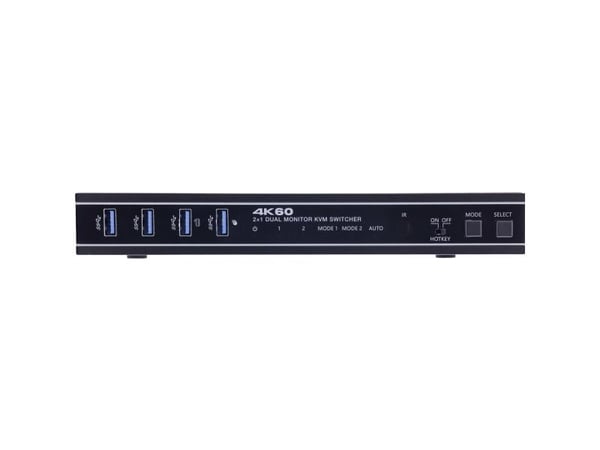 InLine 57885F, 3840 x 2160 piksler, 4K Ultra HD, Rack-montering, 12 W, Svart