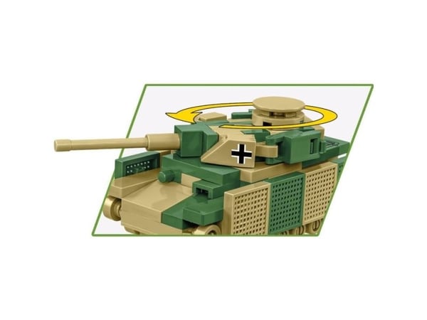 COBI Panzer IV Ausf. J, Rakennuspakkaus, 6 vuosi/vuosia, 128 kpl