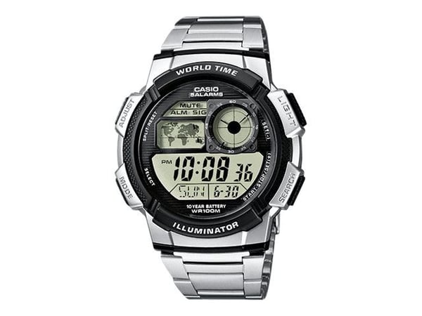 Casio Collection AE-1000WD-1AVEF - Armbåndsur - kvarts - digital - harpiks