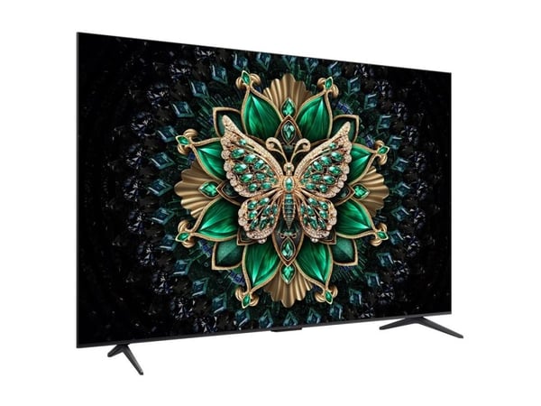 TCL 75C6K - 75" Diagonalklasse C6K Series LED-bakgrunnsbelyst LCD TV - QLED - Smart TV - Google TV - 4K UHD (2160p) 3840 x 2160 - HDR - Quantum Dot...