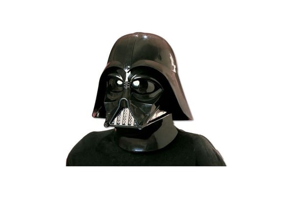Darth Vader-mask, 2 delar
