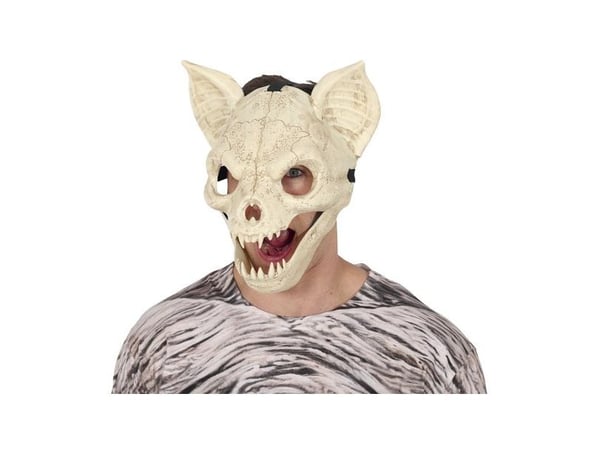 Fladdermusskelett mask