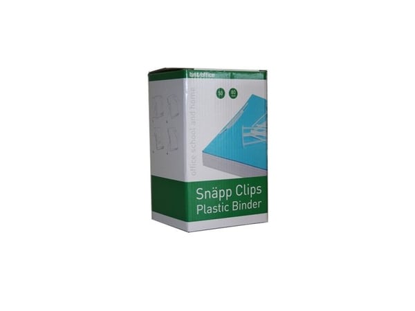 Stick’n Snapbinder natur 80 mm 50 stk./pakke - (50 stk.)