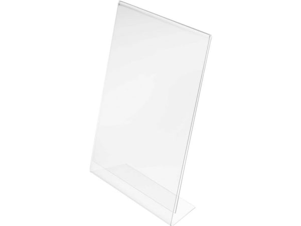 magnetoplan 684101 bordholder for A6-papir transparent 1 stk