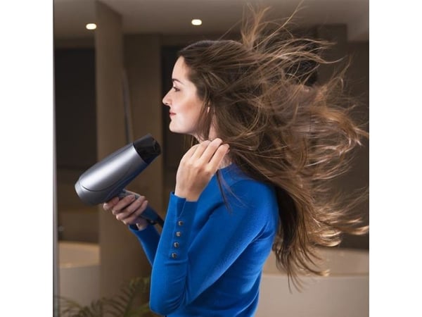 Cecotec Bamba IoniCare Power&Go, Musta, Turkoosi, Rispustusrengas, Painikkeet, Liukusäädin, 2400 W, 1 kpl