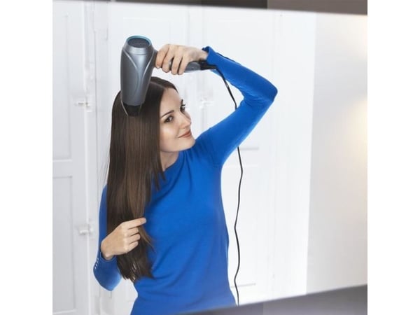 Cecotec Bamba IoniCare Power&Go, Musta, Turkoosi, Rispustusrengas, Painikkeet, Liukusäädin, 2400 W, 1 kpl