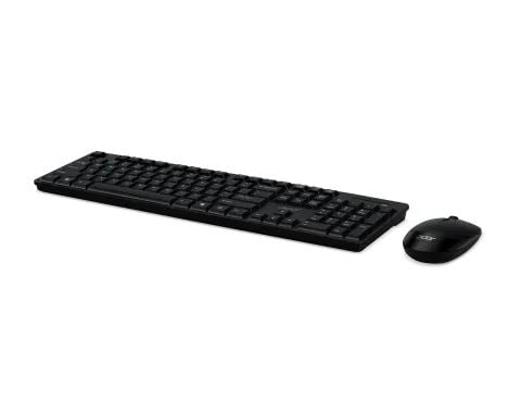 Acer AAK410 - Tastatur- og mussett - trådløs - svart - løsvekt