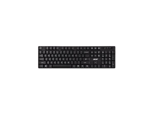Acer AAK410 - Tastatur- og mussett - trådløs - svart - løsvekt